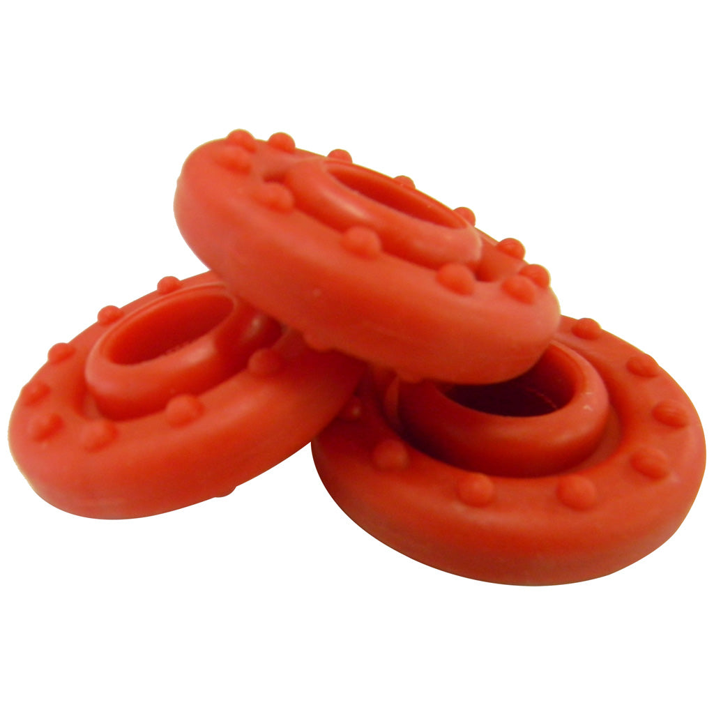 Bow Jax Silence Saver Stabilizer Dampeners Red 3/4 in. 3 pk.