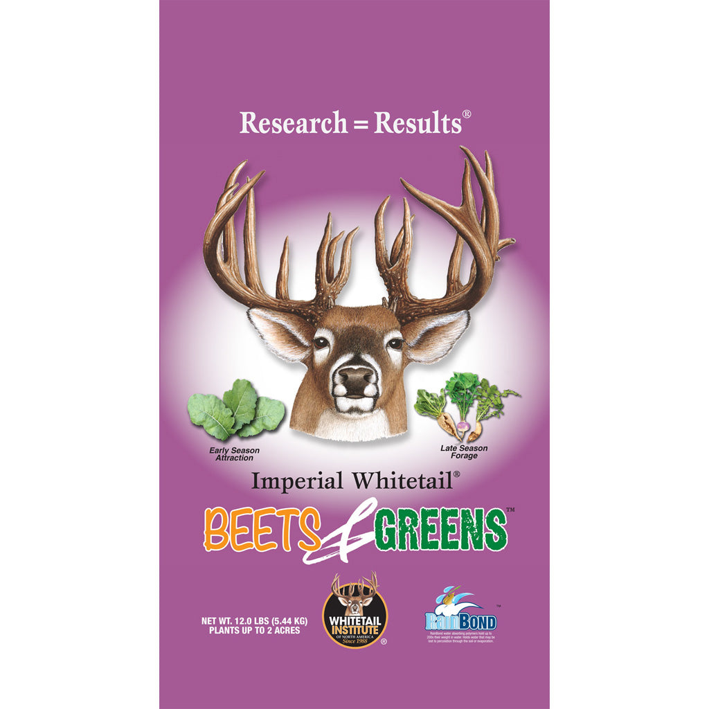 Whitetail Institute Beets and Greens Seed 3 lb - Premium Wildlife Forage