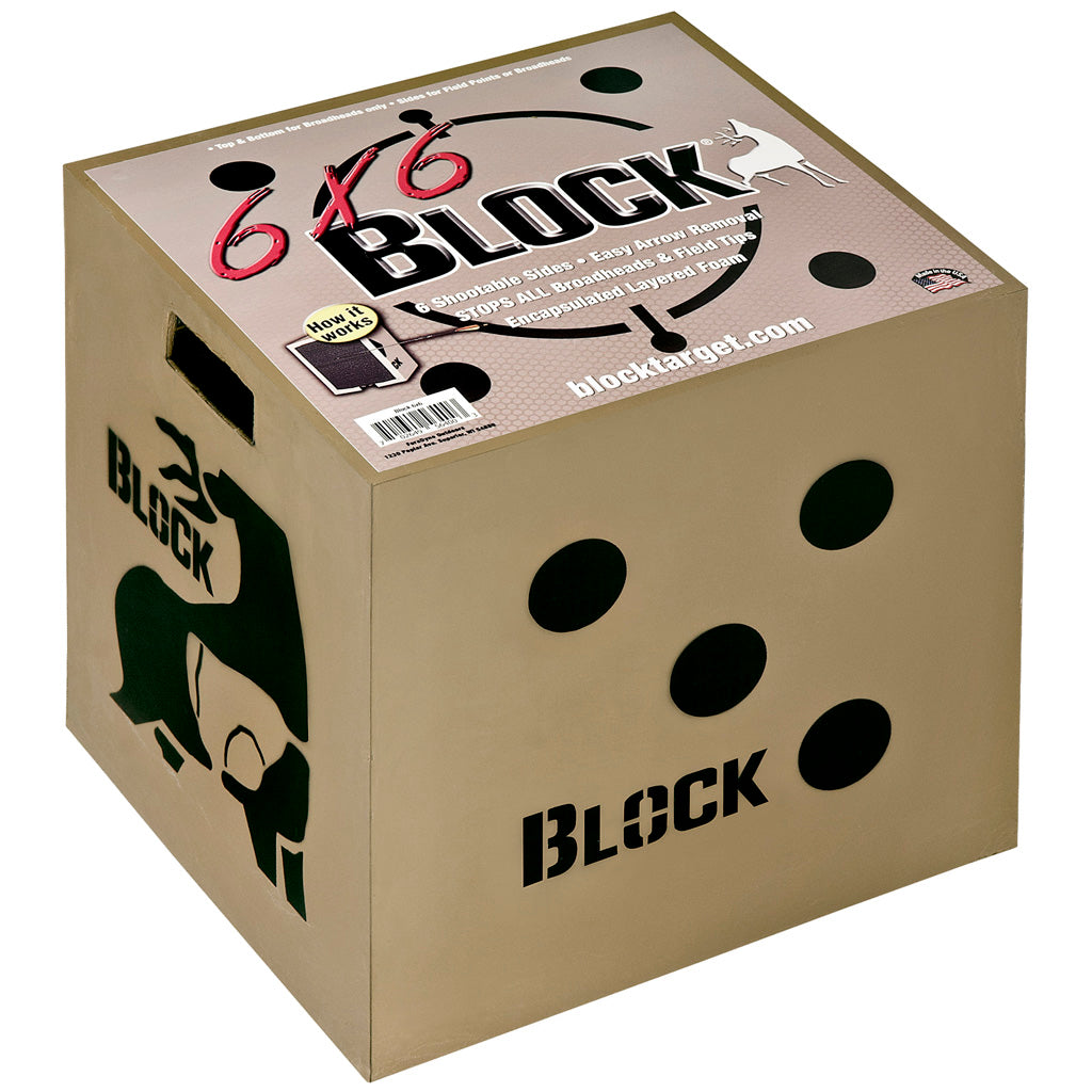 Block 6x6 Target - PolyFusion Layered Foam Technology