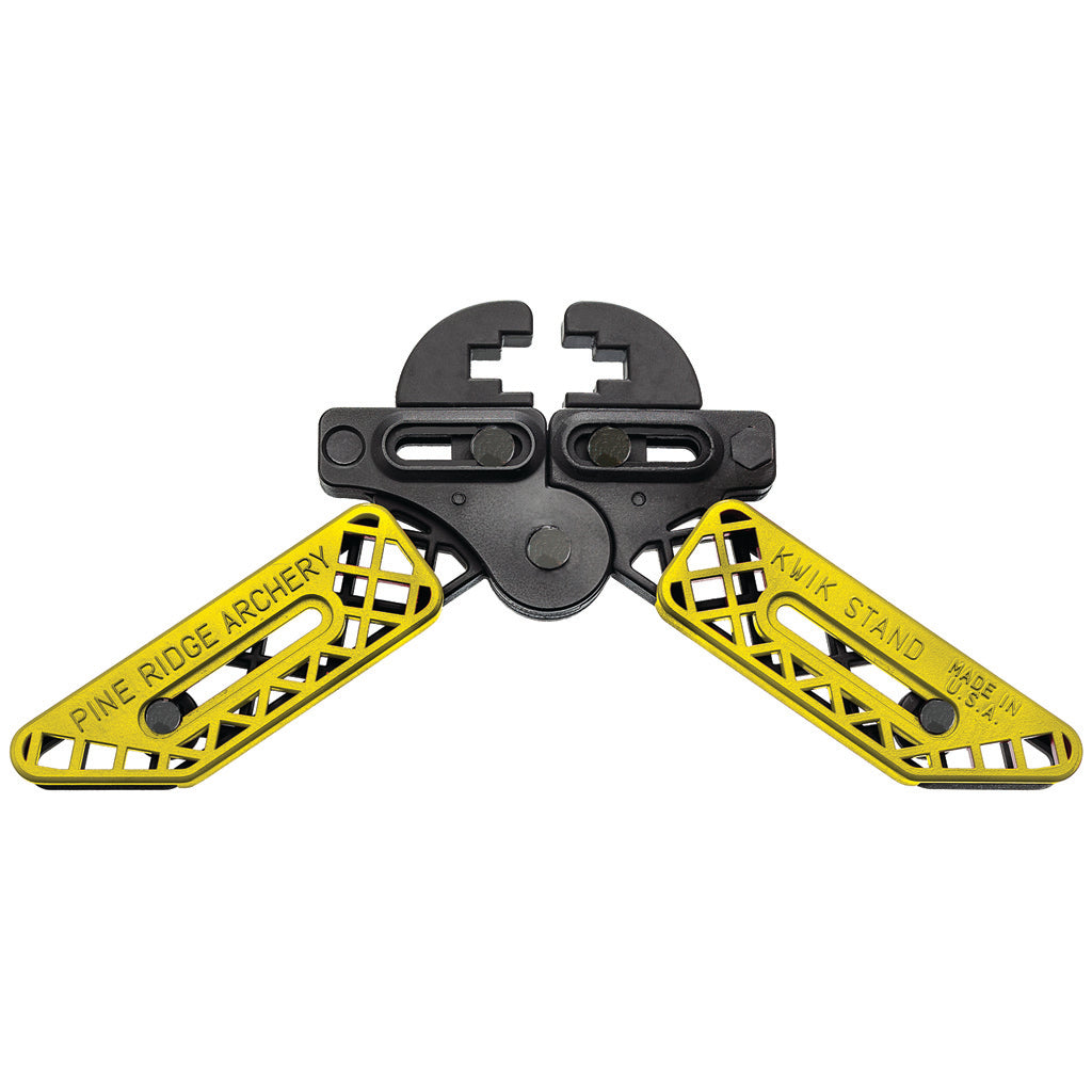 Pine Ridge Kwik Stand Bow Support - Yellow/Black