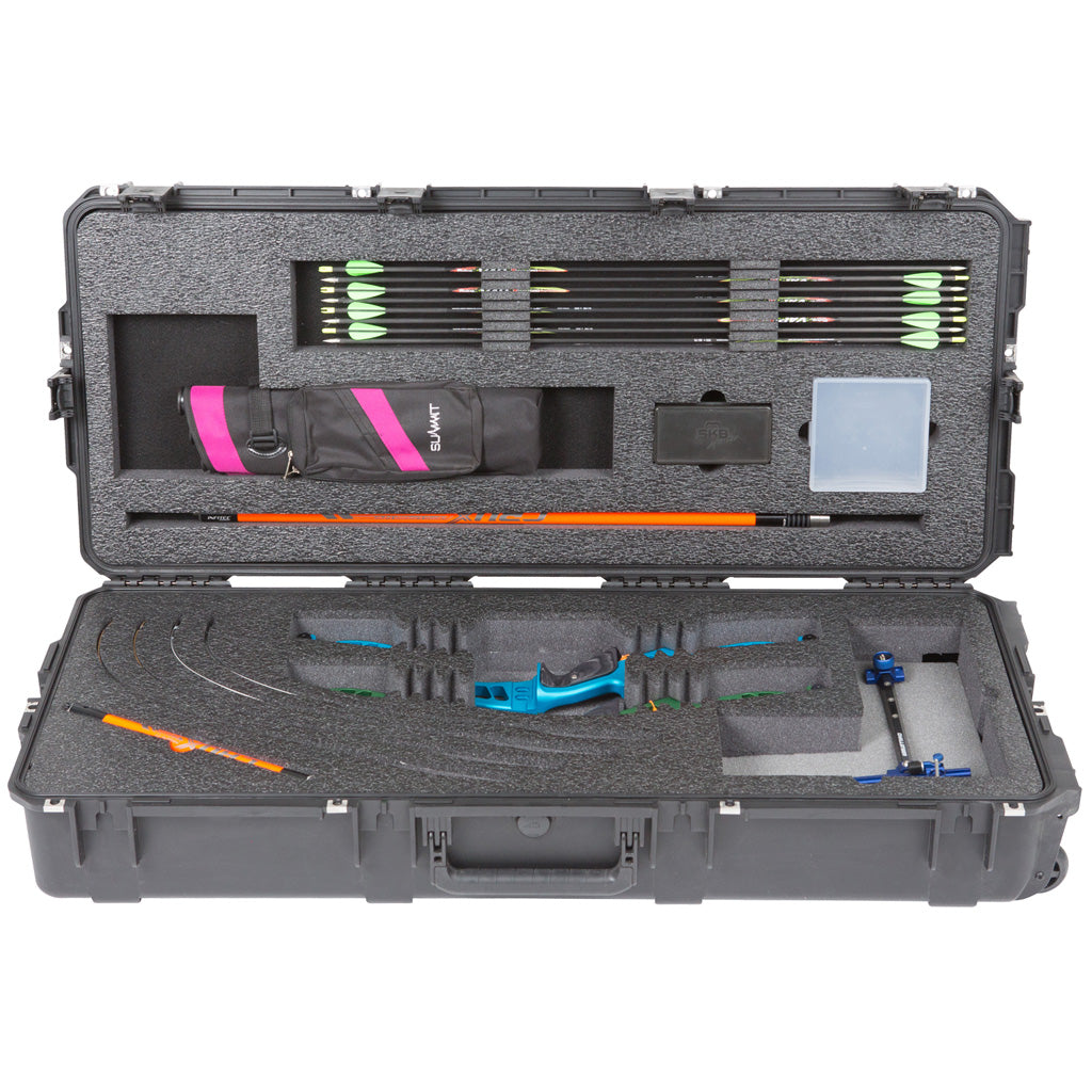 SKB iSeries Double Recurve Case - Ideal for Takedown Recurves and Quivers