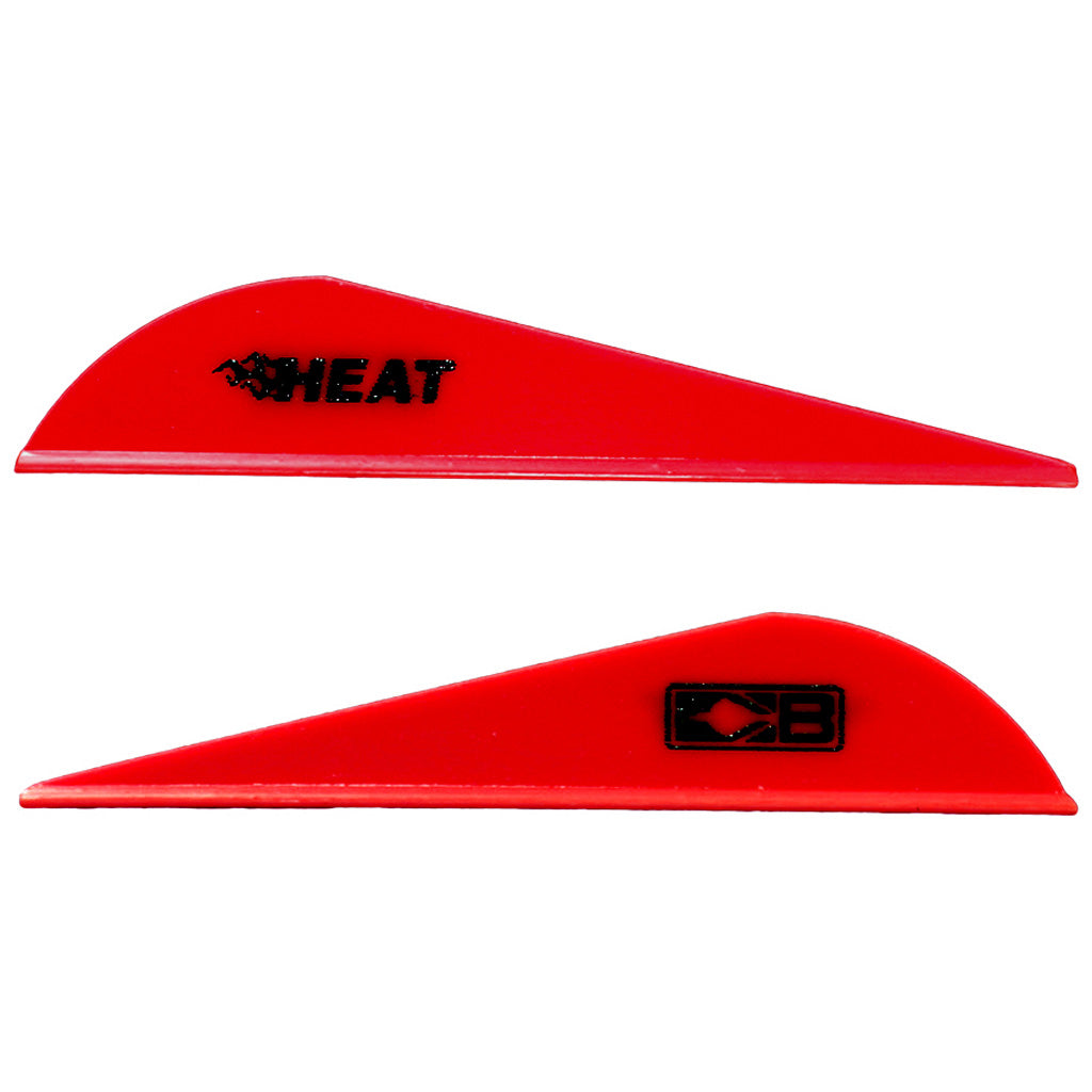 Bohning Heat Vanes Red 36 Pack - High Performance Archery Vanes