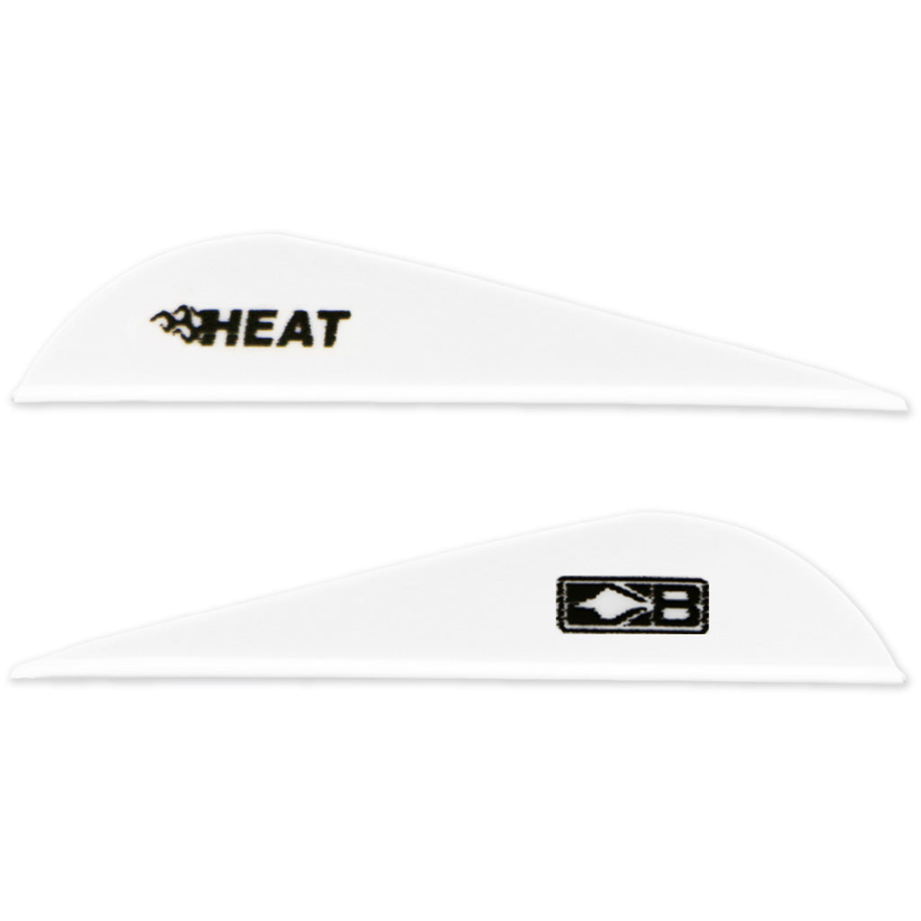 Bohning Heat Vanes White 36 Pack - High Performance Archery Vanes