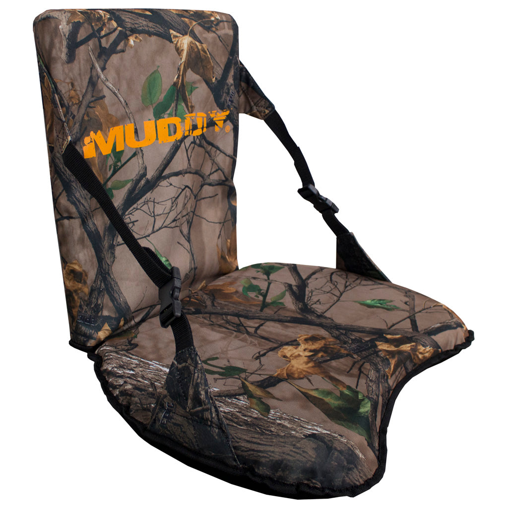 Muddy Outdoors Complete Seat - Comfortable Padded Seat Cushion and Backrest