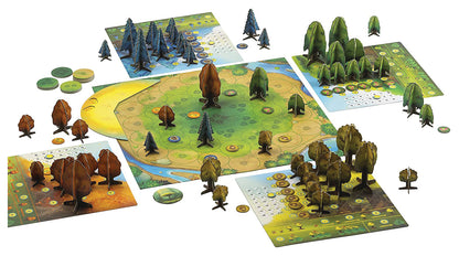 Blue Orange Games Photosynthesis - Engaging Tree Growth Strategy Board Game