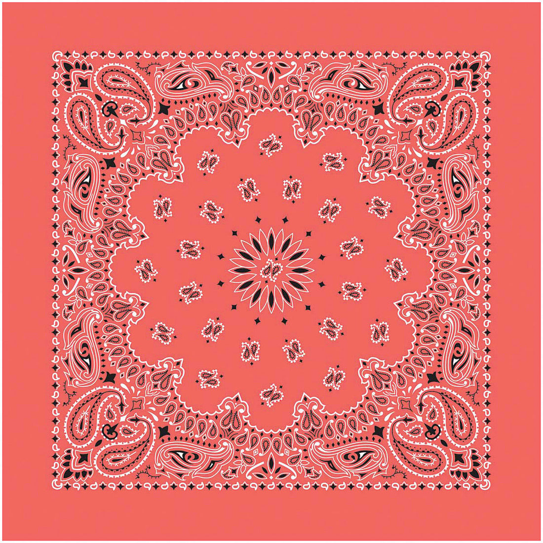Carolina Manuf Bandana Paisley Honeysuckle - Stylish and Versatile Accessory