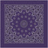 Carolina Manuf Bandana Paisley Plum - Stylish and Versatile Accessory