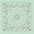 CAROLINA MANUF Bandana Paisley Mint - Stylish and Versatile Accessory