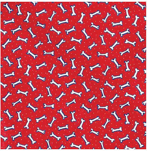 CAROLINA MANUF Bandana Tossed Bones - Stylish Pet Accessory