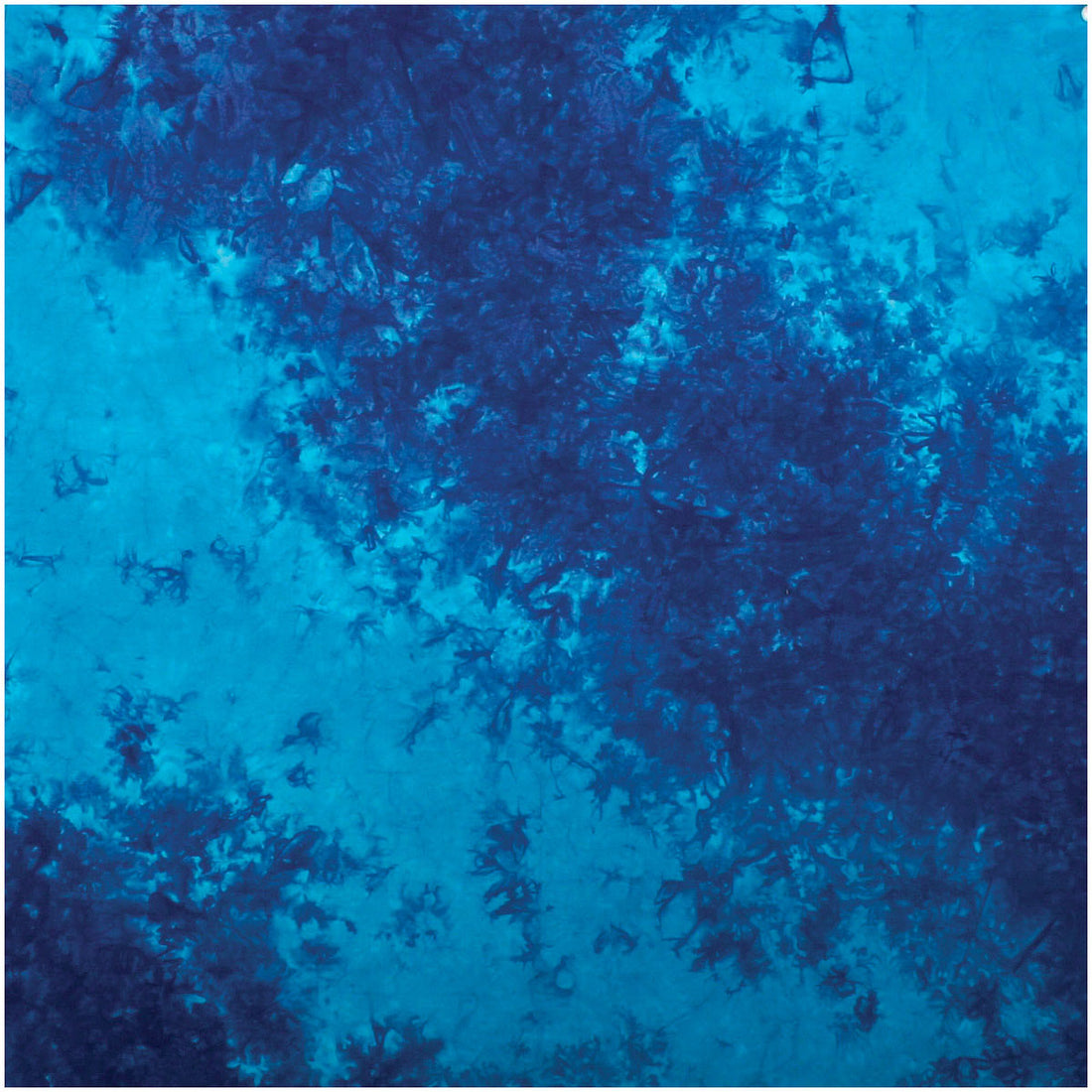 Carolina Manuf Bandana Tie Dye Blue with UPC Tag