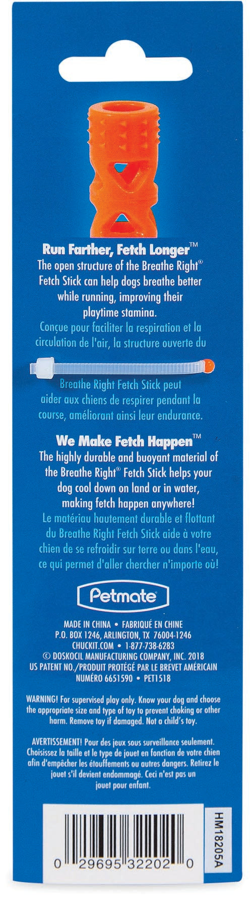 Chuckit! Breathe Right Stick Small - Dog Training and Chew Toy