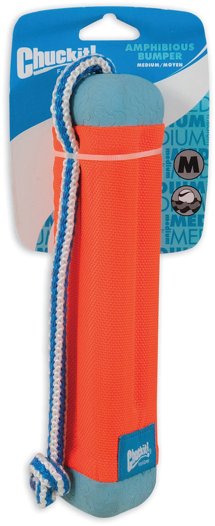 Chuckit! Amphibious Bumper Assorted - Durable Fetch Toy for Water and Land Play