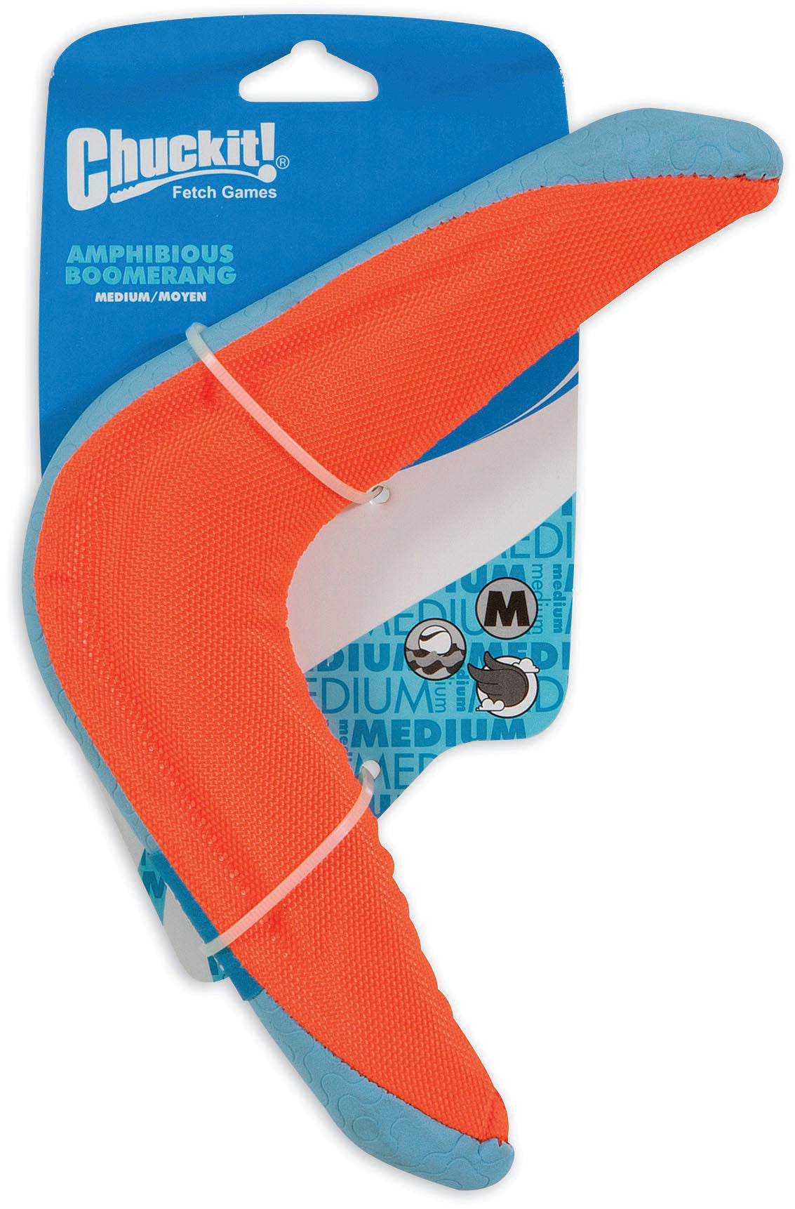 CHUCKIT! Amphibious Boomerang - Durable Floating Outdoor Toy for Active Play