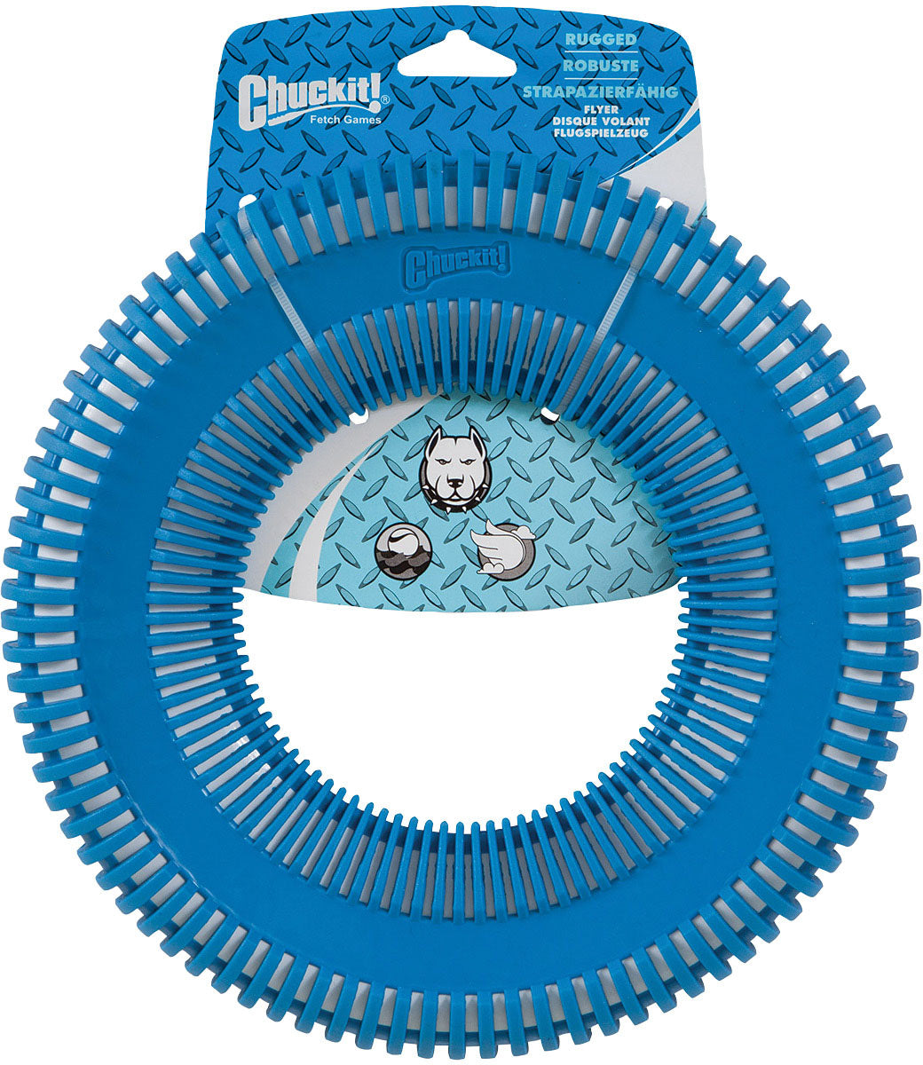 CHUCKIT! Rugged Flyer Durable Flying Disc for Dogs