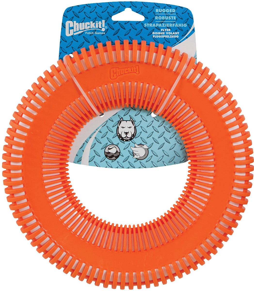 CHUCKIT! Rugged Flyer Durable Flying Disc for Dogs