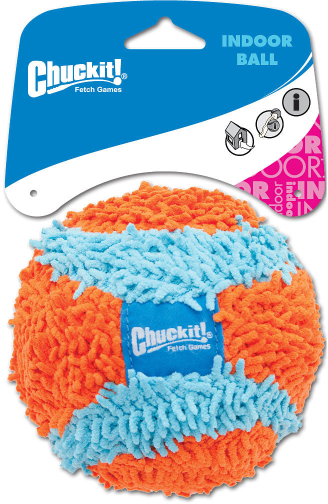 CHUCKIT! Indoor Ball - Durable Rubber Dog Toy for Indoor Play