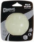 CHUCKIT! Ma X Glow Ball Large - Bright LED Dog Toy for Fetch and Play