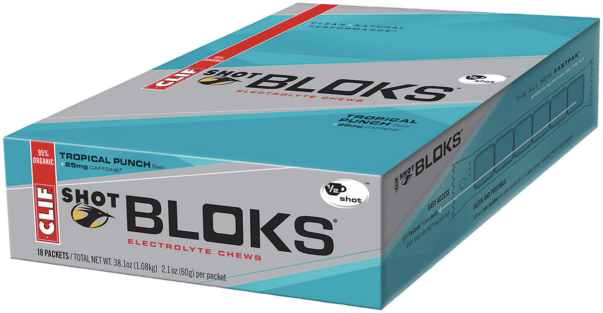 Clif Bar Clif Shot Blok Tropical Punch Energy Chews