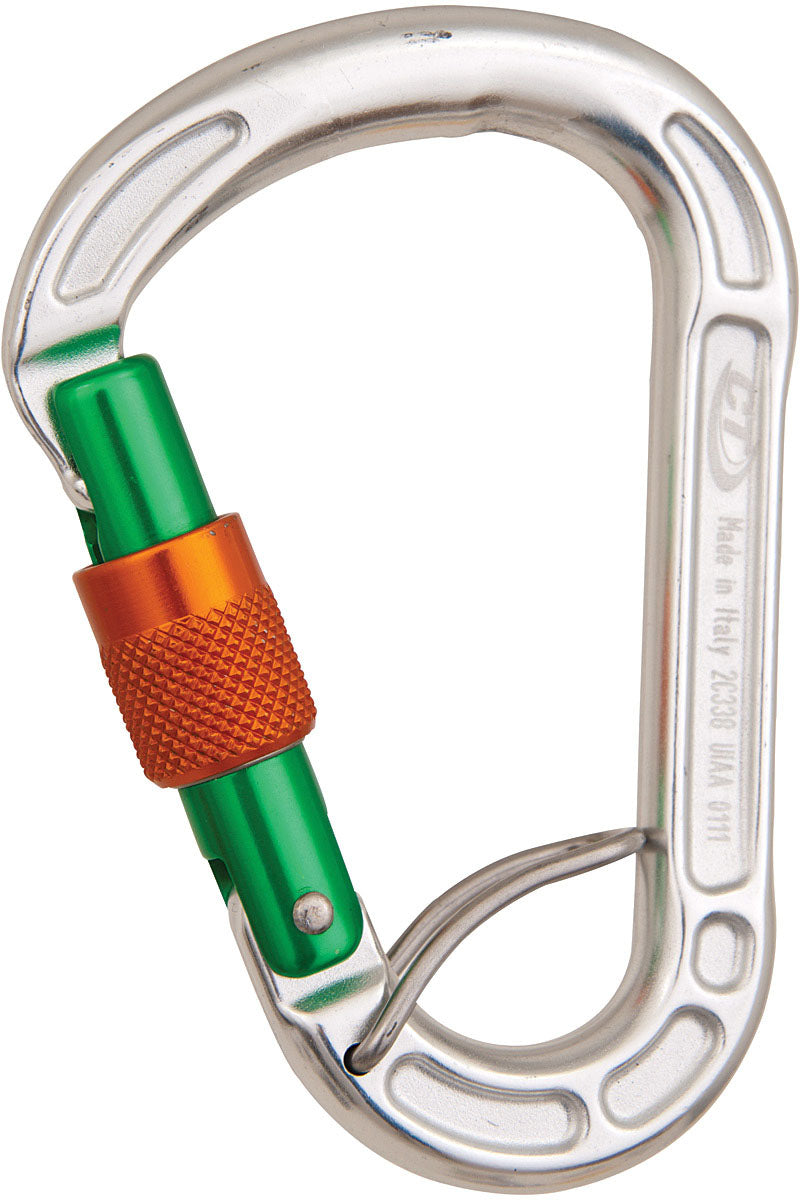 Climbing Technology Concept HMS with Belay Bar SG - Durable Climbing Carabiner for Safe &amp; Reliable Belaying