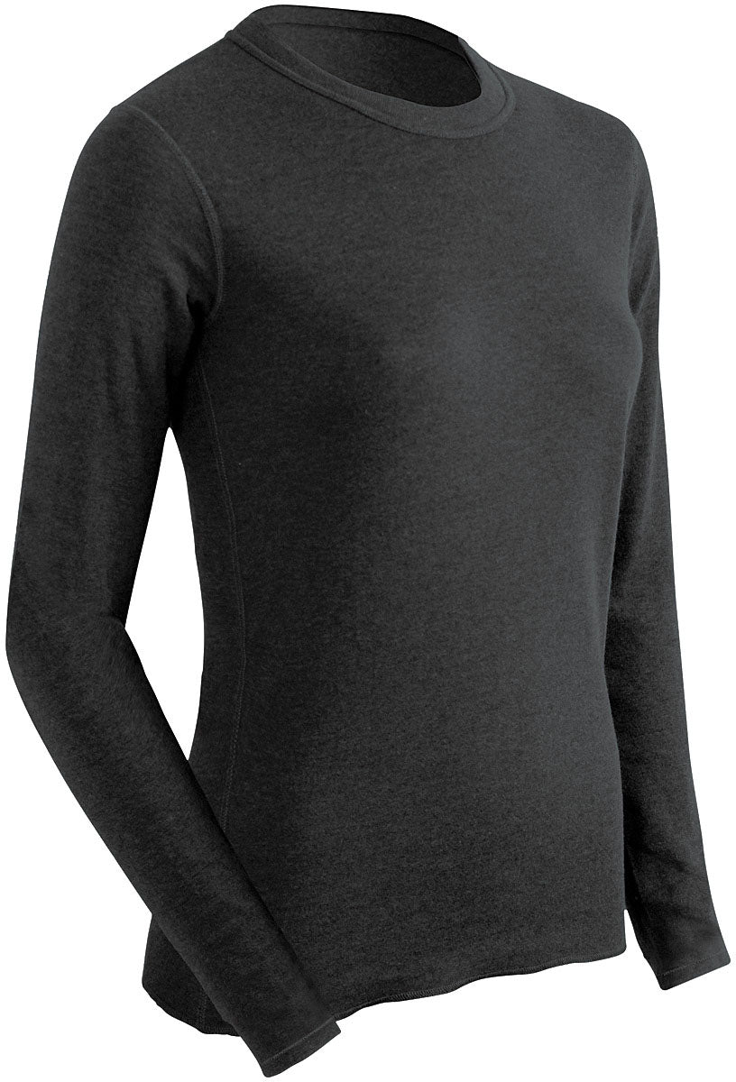 Coldpruf PO Ly Wmn Top Black Small - Women&