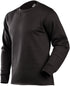 COLDPRUF E X Ped Men Crew Socks - Black, Size Small