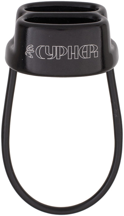 CYPHER Arc Belay Device Matte Black - Reliable Climbing Equipment