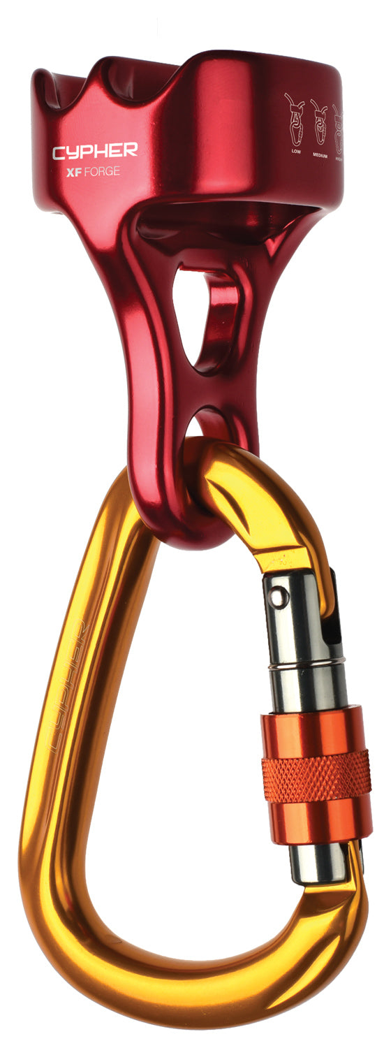 Cypher X F Forge Belay Red Kit by CYPHER – Essential Climbing Gear
