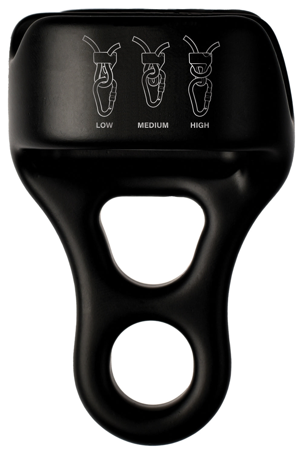 Cypher X F Forge Belay Black by CYPHER - Durable Climbing Gear