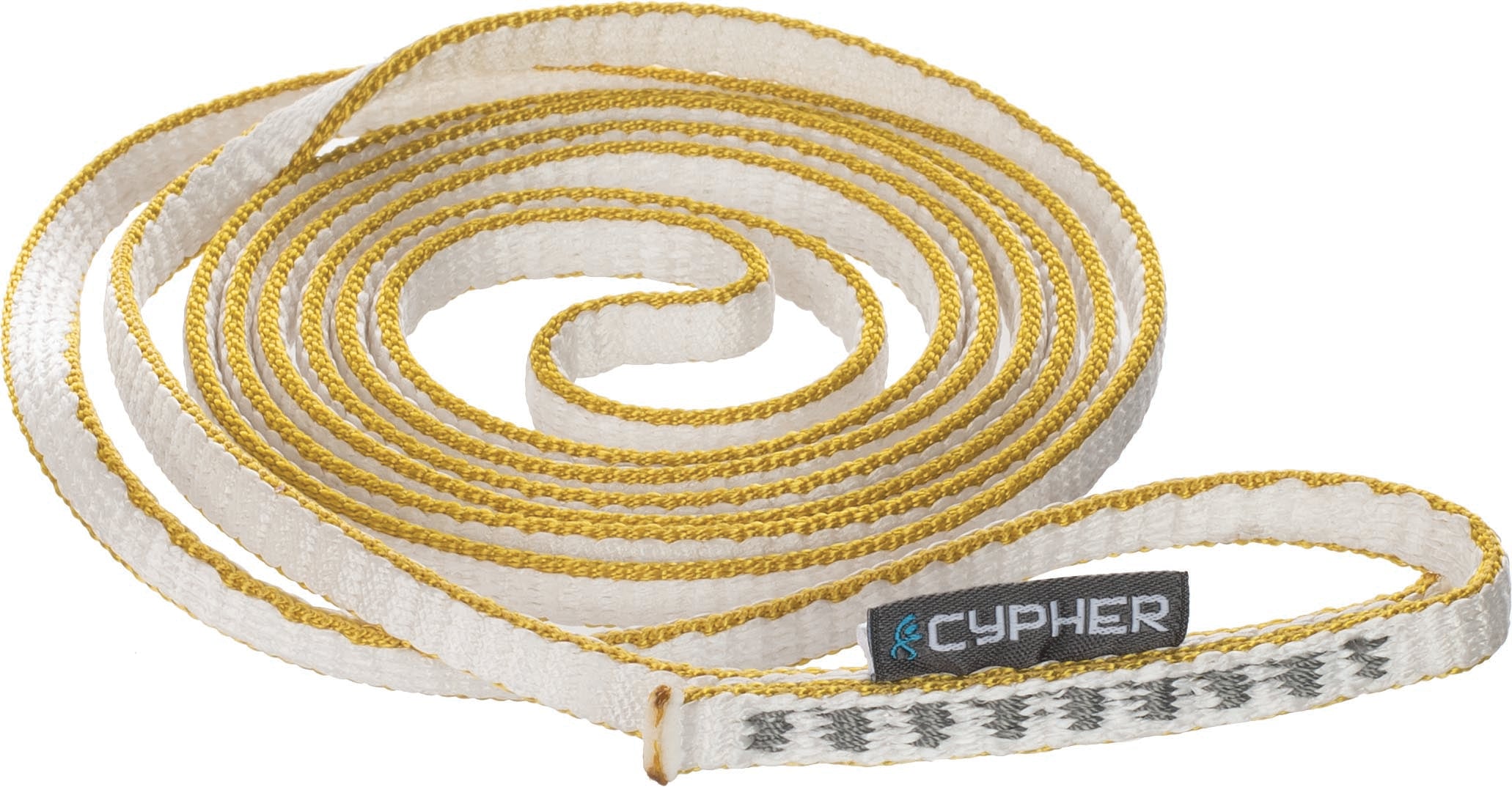 CYPHER 8 mm Dyneema Rope, 120 cm (48 inches), Yellow