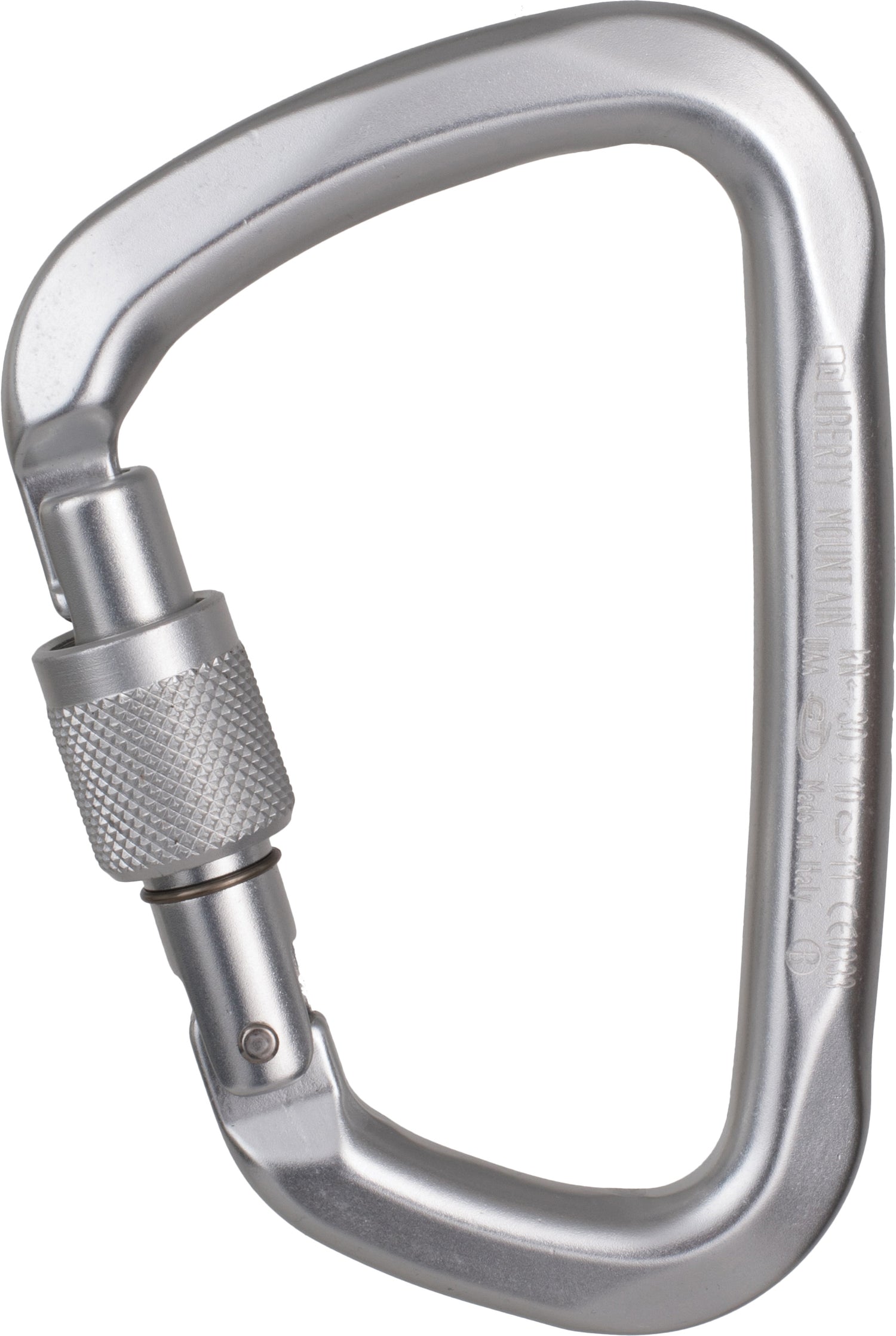 Cypher Aluminum Large D Sg - Durable and Lightweight Climbing Carabiner