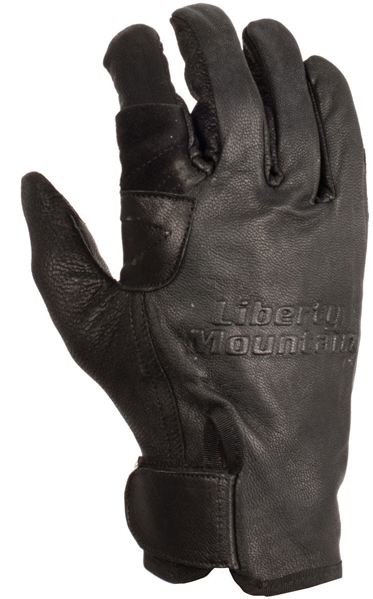 Liberty Mountain Pro Rappel Glove Goat X Small Black for Climbing and Rappelling