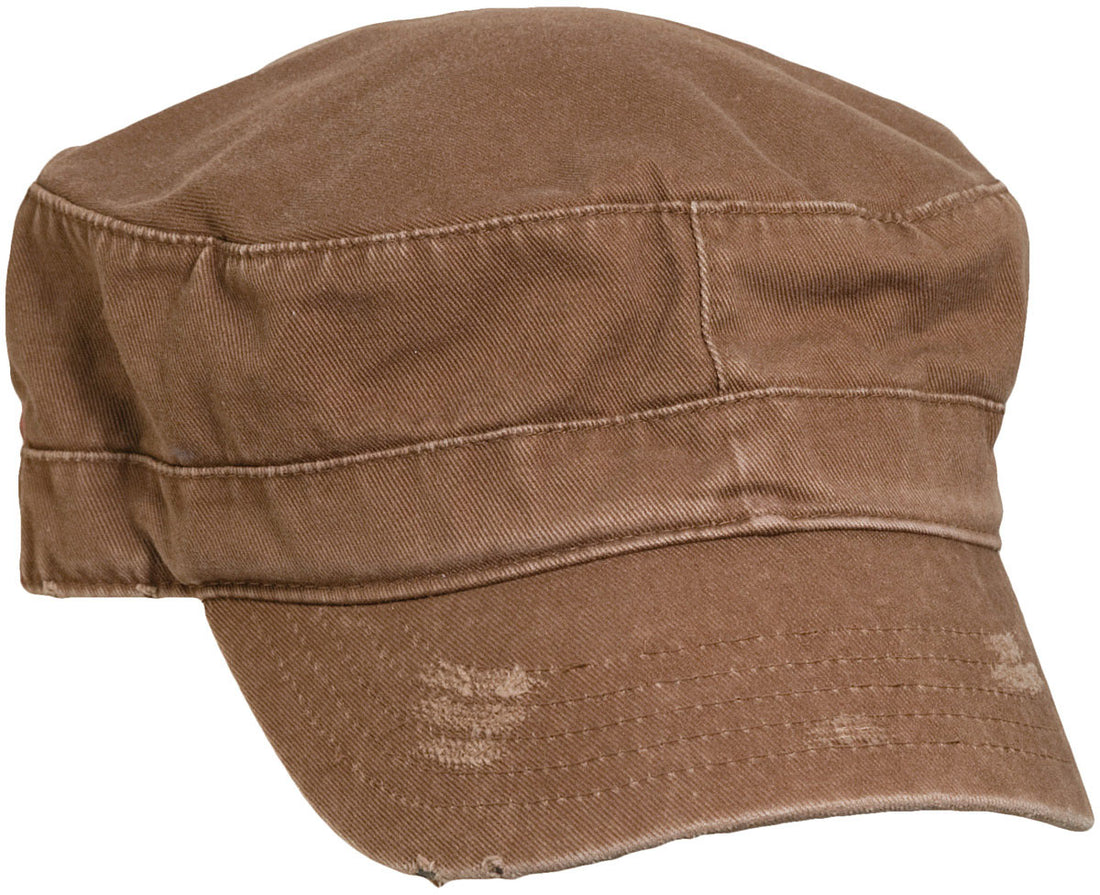 DORFMAN PACIFIC Washed Twill Cadet Hat - Assorted Colors