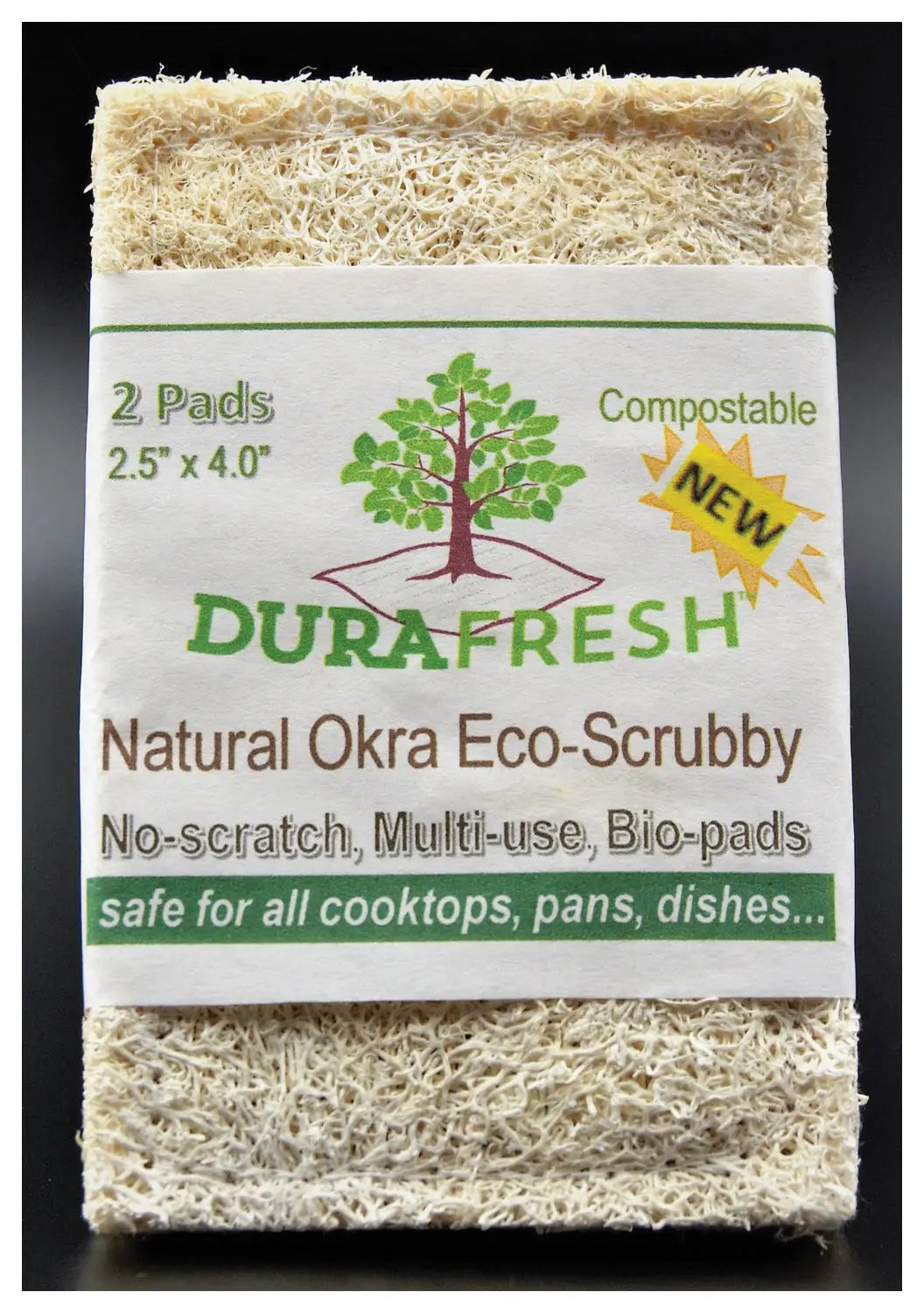 Okra Eco Scrubby 2 Pk