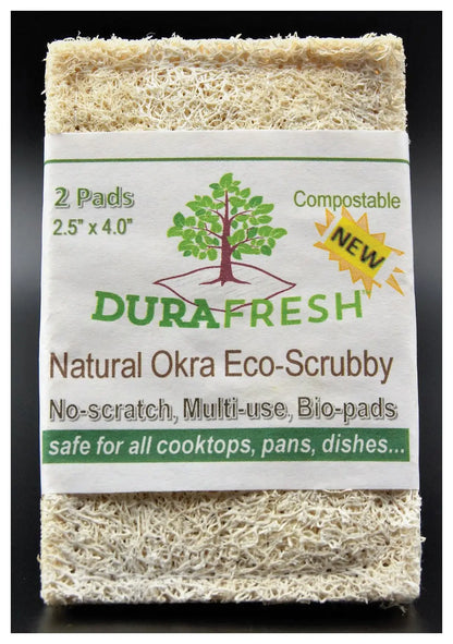 Okra Eco Scrubby 2 Pk