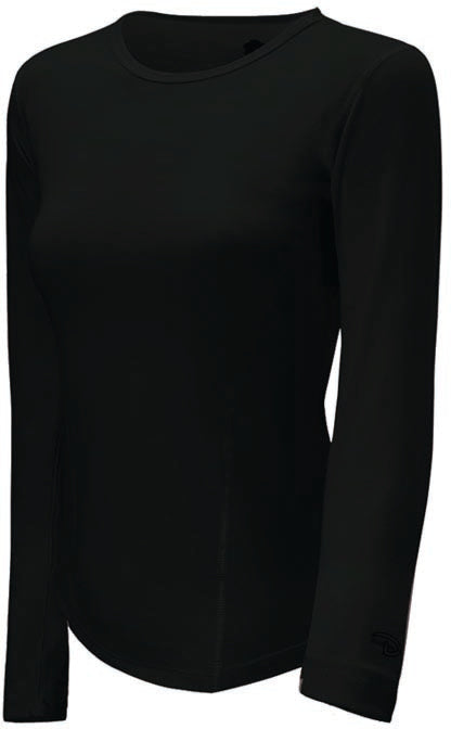 DUOFOLD Vtherm Mdwt Wm Ls Black Large Thermal Base Layer