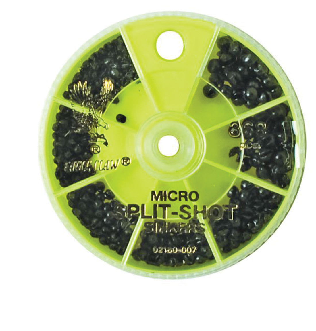 EAGLE CLAW Micro Split Shot Assortment - Versatile Fishing Weights