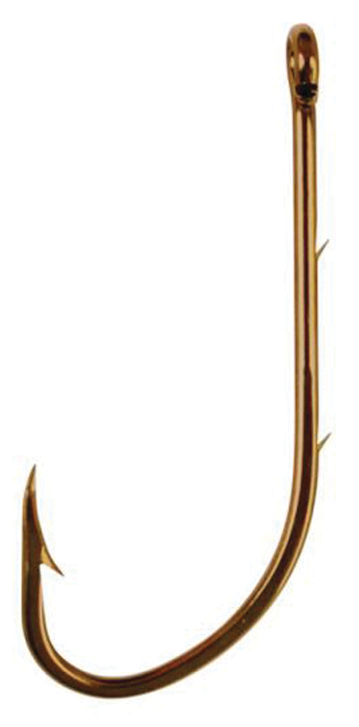 EAGLE CLAW Baitholder Bronze Size 7 Fishing Hooks