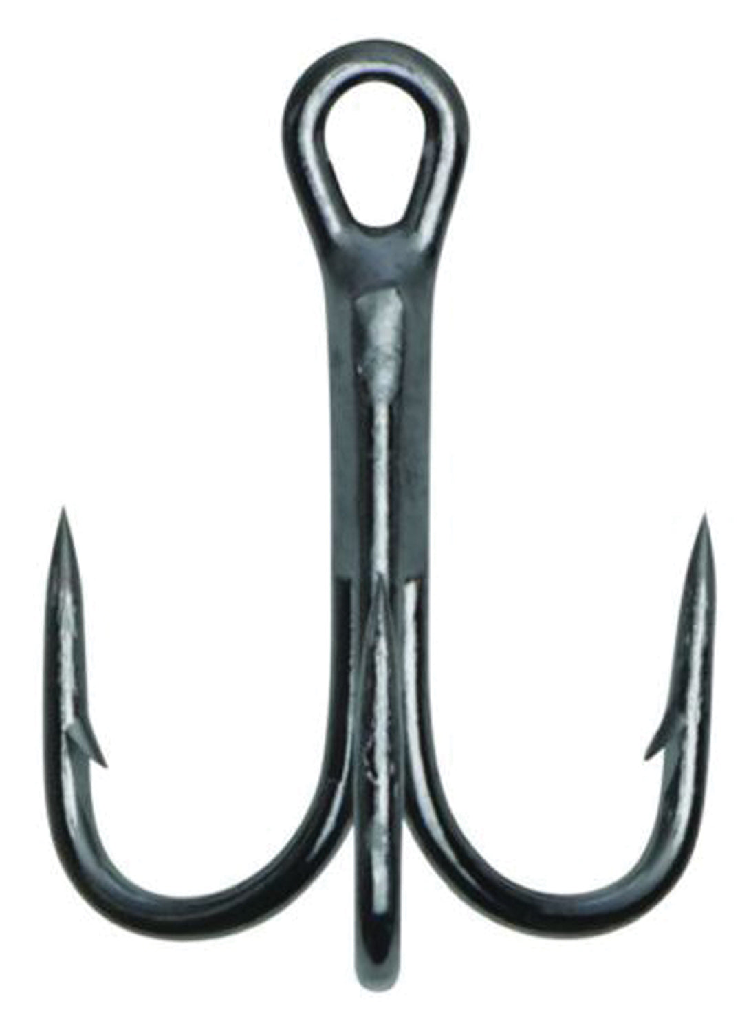 EAGLE CLAW 2X Treble Regular Shank Curved Hook - Size 4