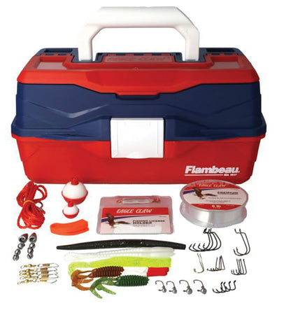 Eagle Claw Go Fish E X Treme Tackle Box Kit - Perfect for All Anglers