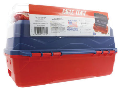 Eagle Claw Go Fish E X Treme Tackle Box Kit - Perfect for All Anglers