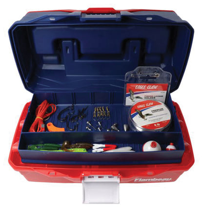 Eagle Claw Go Fish E X Treme Tackle Box Kit - Perfect for All Anglers