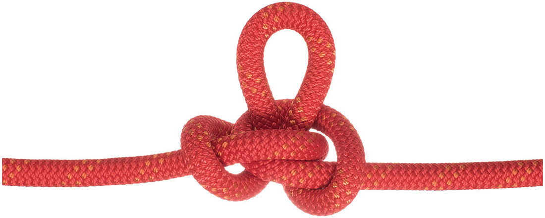 EDELWEISS Flashlight II 10 mm x 60 m Red/Orange for Enhanced Visibility