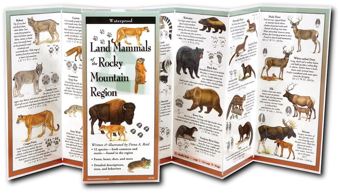 Earth Sky+Water Mammals of the Rockies Guide