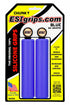 ESI Chunky Blue Bike Grip - Comfortable and Durable Cycling Handlebar Grip