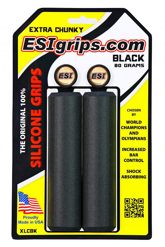 ESI E X Tra Chunky Black Grip for Enhanced Comfort and Control