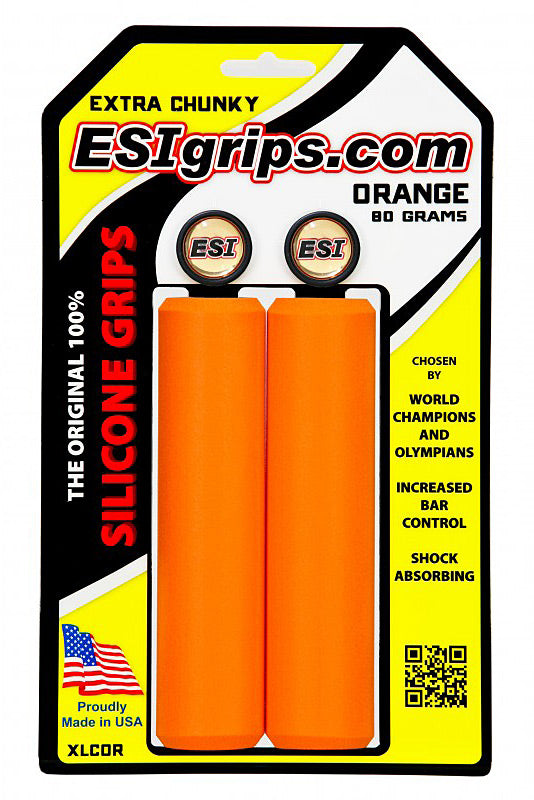 ESI E X Tra Chunky Orange Grip - Ultimate Comfort and Control