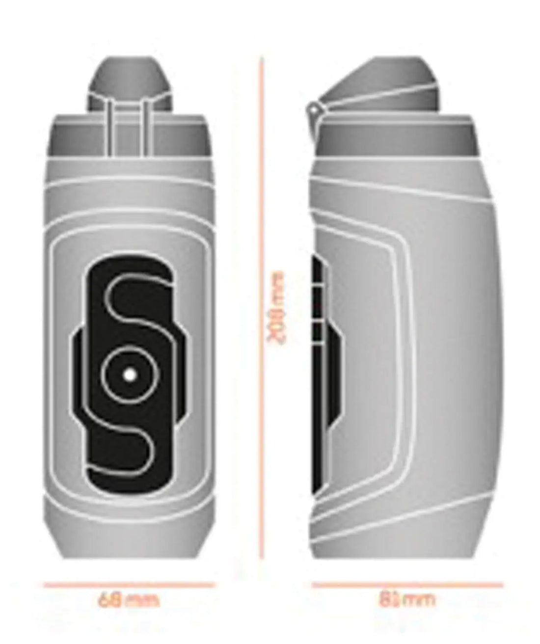 Replacement 590 Ml Bottle Smoke