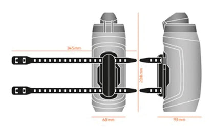 Twist 590 Ml Bottle W Uni Base
