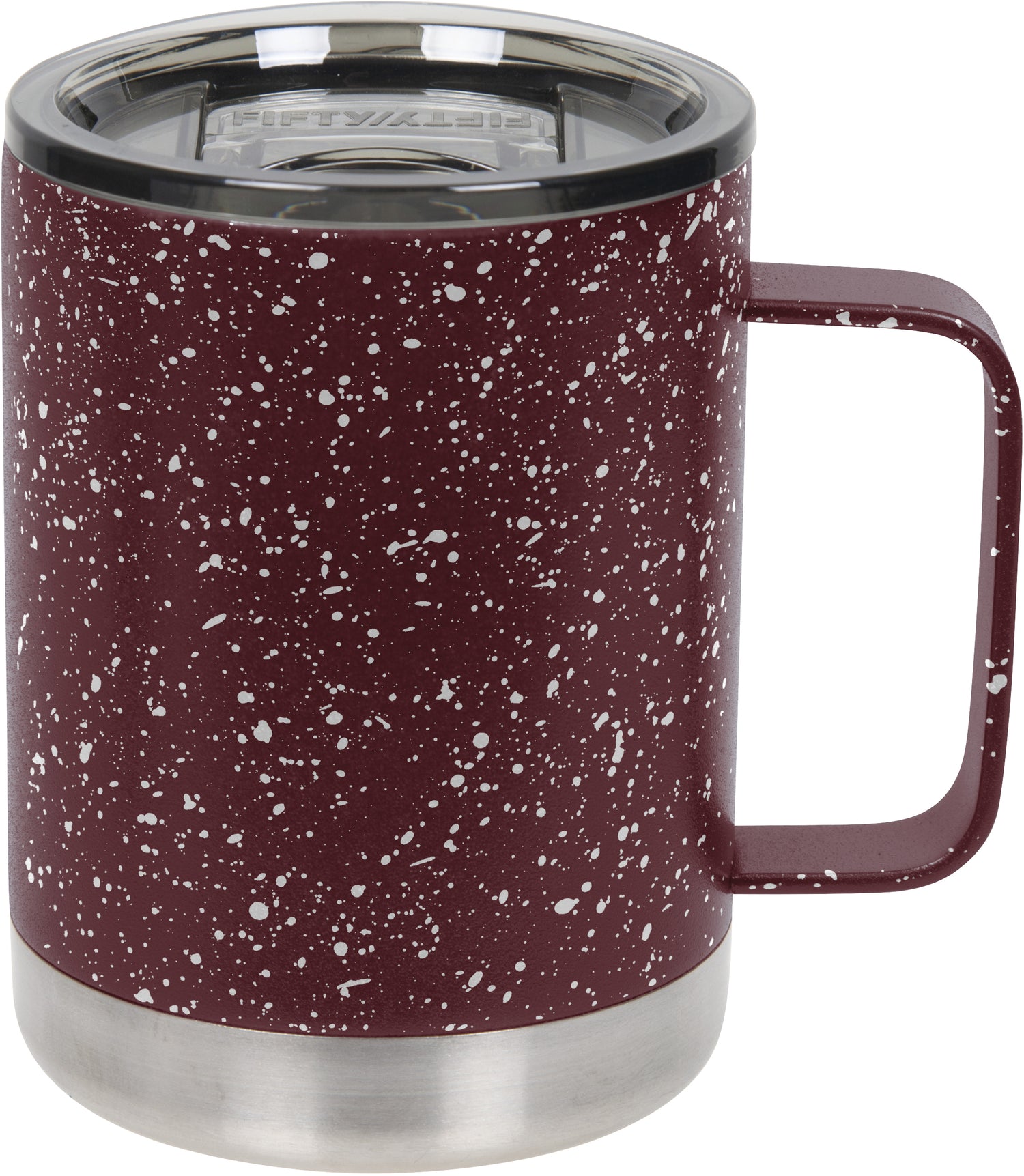 FIFTY/FIFTY Camp Mug 12 Oz - Red