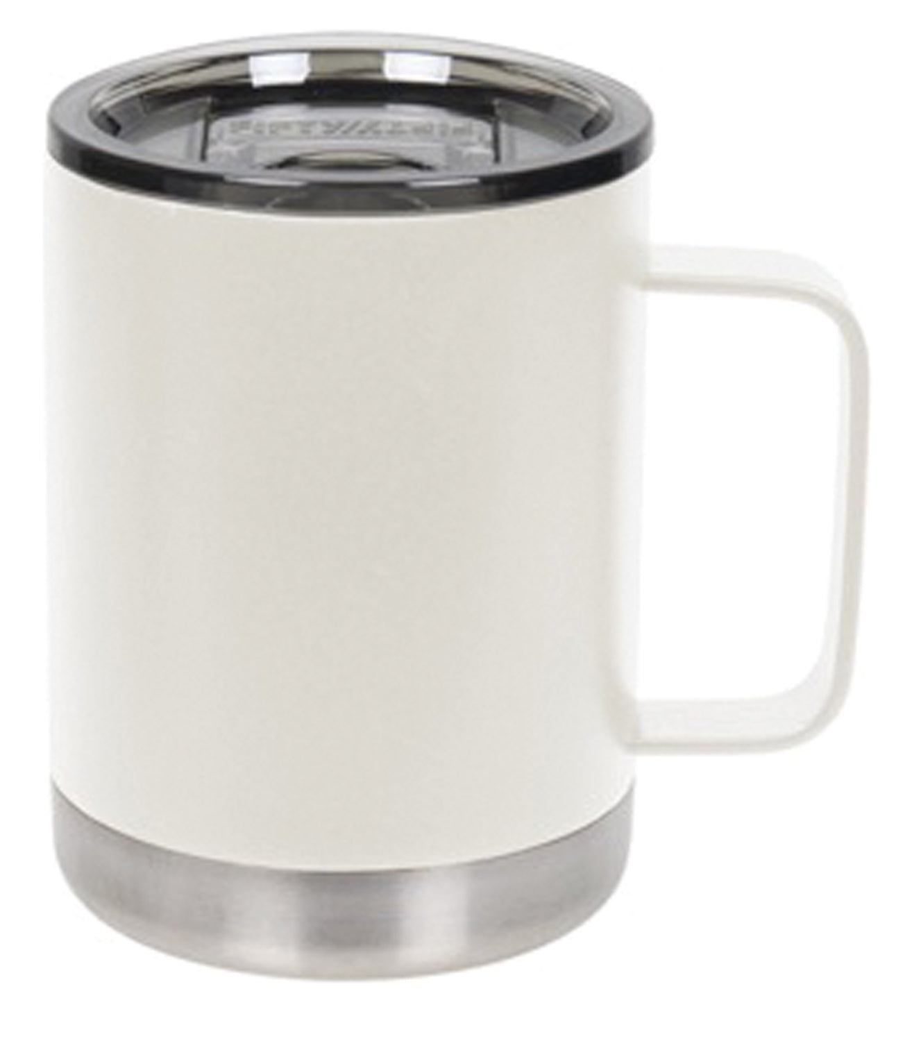 FIFTY/FIFTY Camp Mug 12 Oz - White